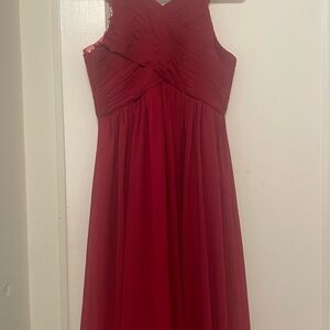 Red/maroon dress